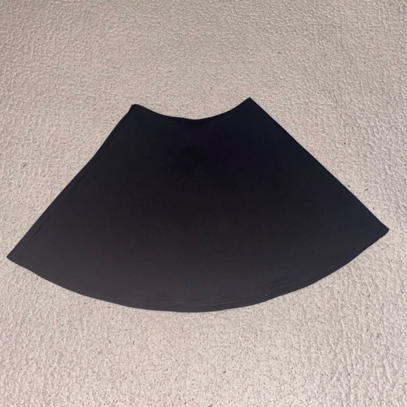 Black American Apparel Mini Circle/Skater Skirt - Picture 3 of 5